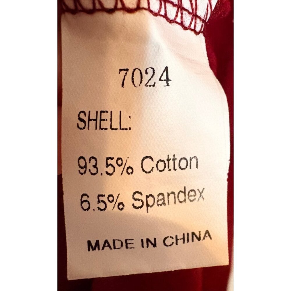 PrettyGarden Red Long Sleeve Bodycon Midi Dress Tie Back M - Picture 8 of 9